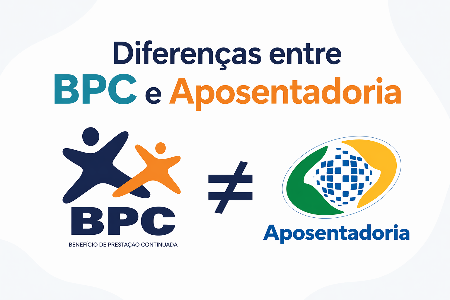 Quais as diferenças entre BPC e aposentadoria do INSS?