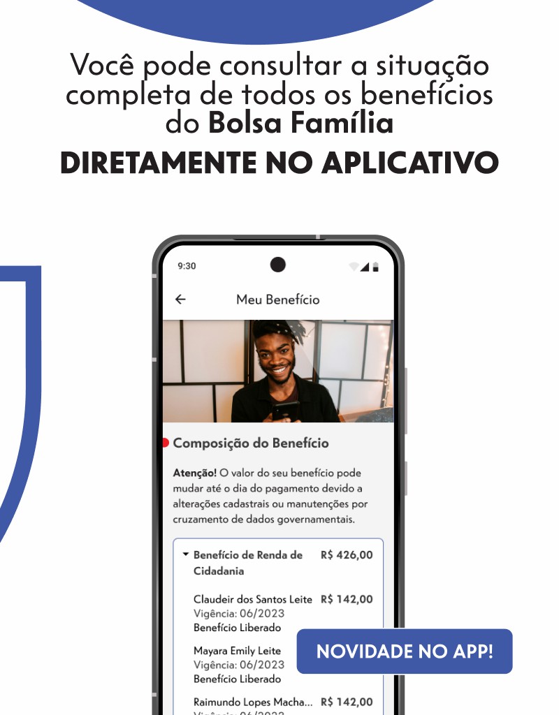 Aplicativo Bolsa Família – acesso