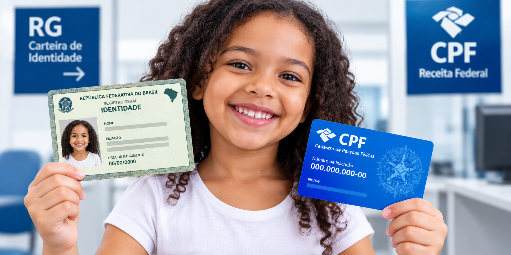 Como tirar carteira de identidade para criança: documentos e passo a passo